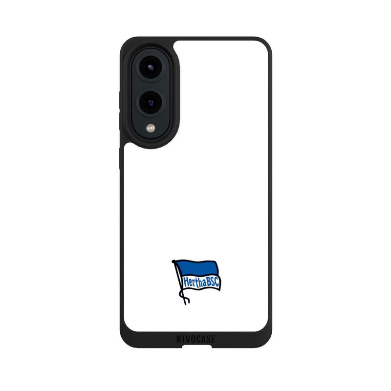 Galaxy S25 Edge NIVOpure Hertha BSC Logo Weiß