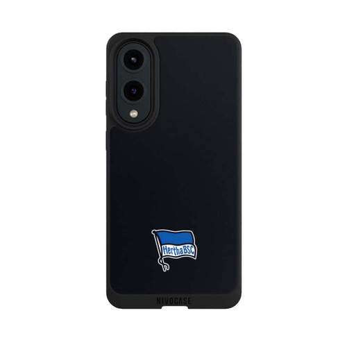 Samsung Galaxy S25 Edge NIVOpure Hertha BSC Logo Schwarz