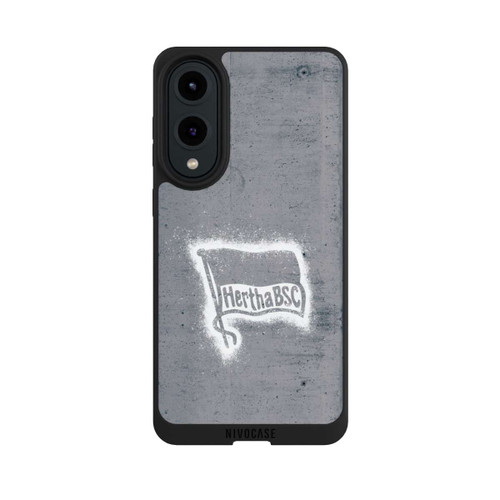 Samsung Galaxy S25 Edge NIVOpure Hertha BSC Logo Sprayed