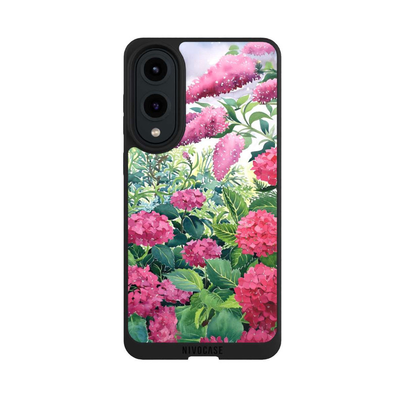 Galaxy S25 Edge NIVOpure Garden Hydrangeas and Buddleia by Christopher Ryland