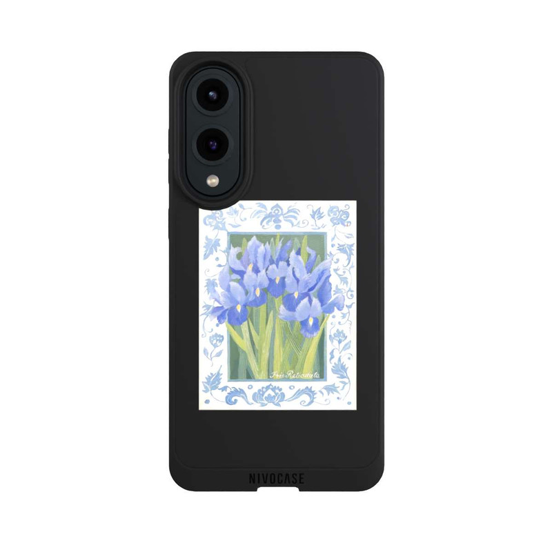 Galaxy S25 Edge NIVOpure Blue Iris, by Jennifer Abbott