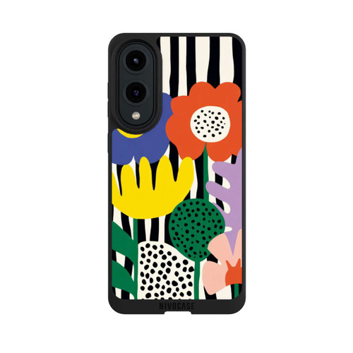 Samsung Galaxy S25 Edge NIVOpure Flowers Striped Background