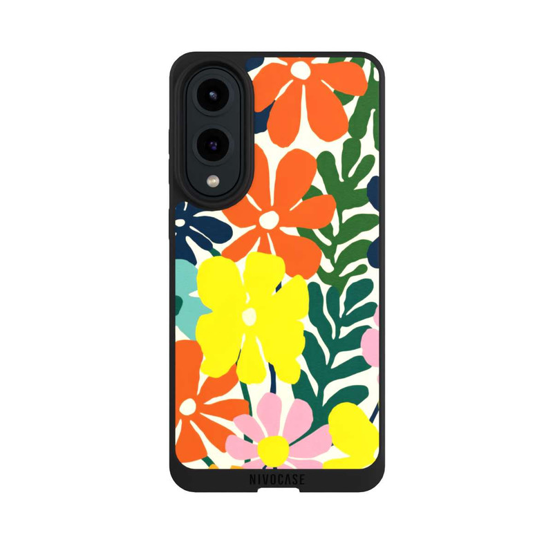 Galaxy S25 Edge NIVOpure Flowers Colorful Illustration