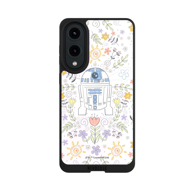 Galaxy S25 Edge NIVOpure R2D2 Blumen Muster