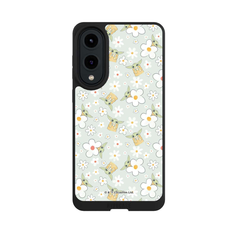 Galaxy S25 Edge NIVOpure Baby Yoda Flower Pattern