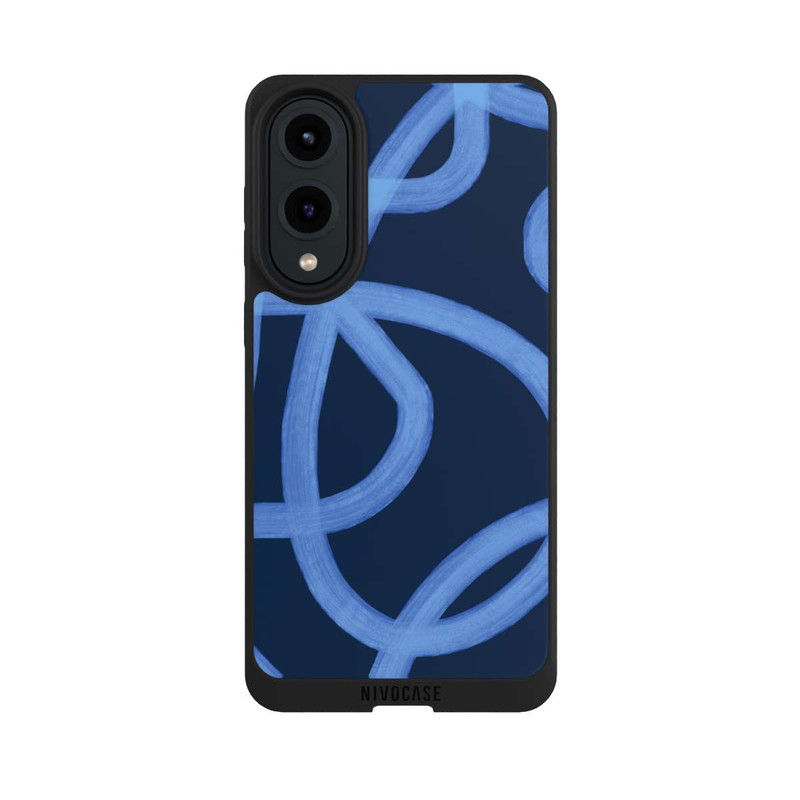 Galaxy S25 Edge NIVOpure Laced Up Tones of Blue