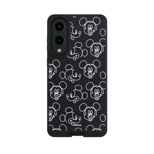 Samsung Galaxy S25 Edge NIVOpure Disney Mickey Faces Black Line Art Pattern