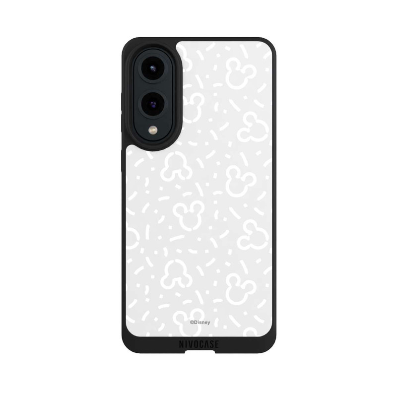 Galaxy S25 Edge NIVOpure Disney Mickey Icon Pattern Grey