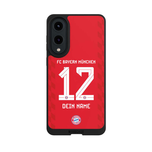 Samsung Galaxy S25 Edge NIVOpure FC Bayern München Trikot Personalisierbar 25-26
