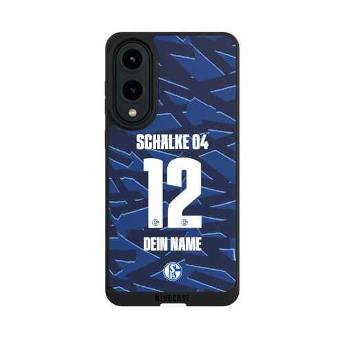 Samsung Galaxy S25 Edge NIVOpure Schalke 04 Trikot Personalisierbar 25-26