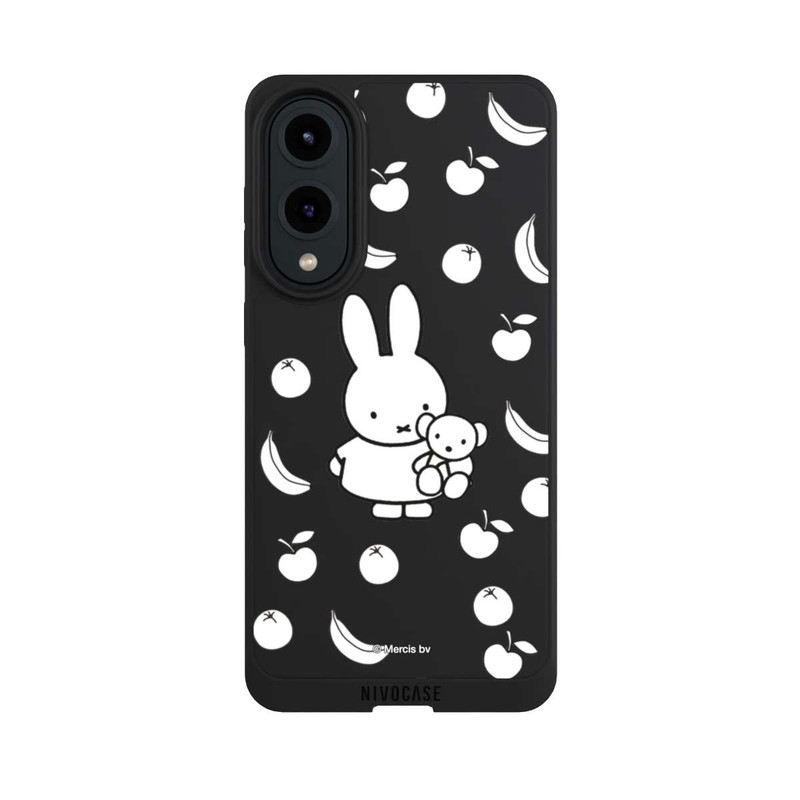 Galaxy S25 Edge NIVOpure Miffy mit Obst Tranparent