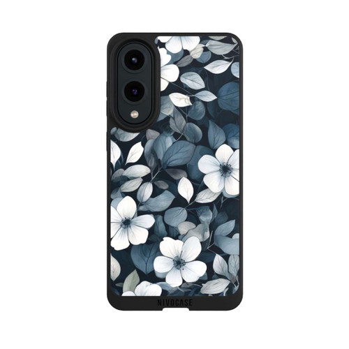 Samsung Galaxy S25 Edge NIVOpure Blaue Negativblumen mit KI