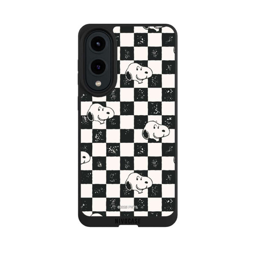 Samsung Galaxy S25 Edge NIVOpure Snoopy Heads Checked Pattern