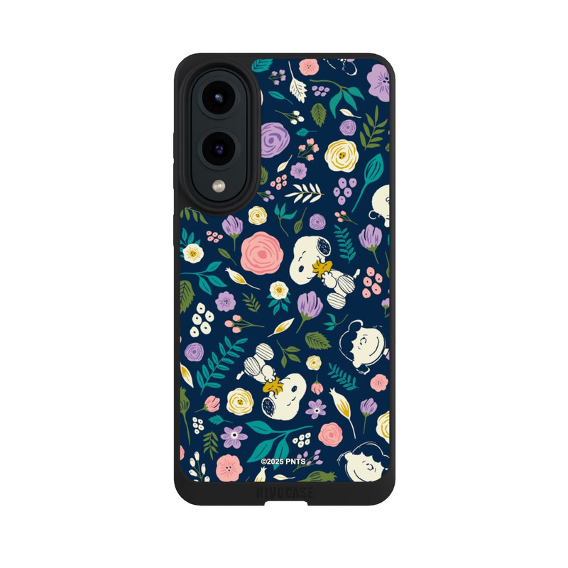 Galaxy S25 Edge NIVOpure Peanuts Dark Flower Pattern