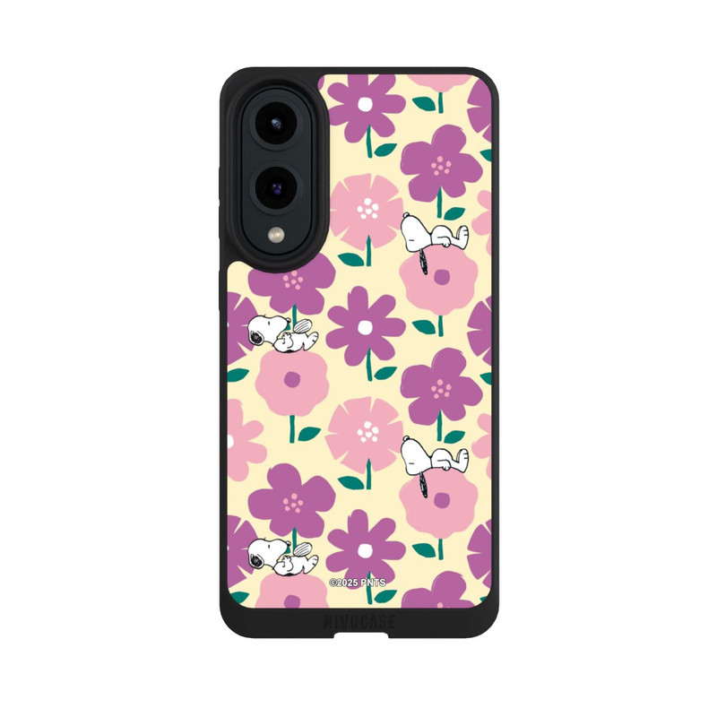 Galaxy S25 Edge NIVOpure Peanuts Flower Pattern Yellow