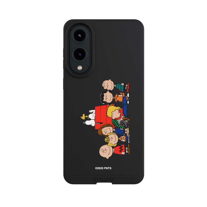 Galaxy S25 Edge NIVOpure Snoopy and Friends Transparent