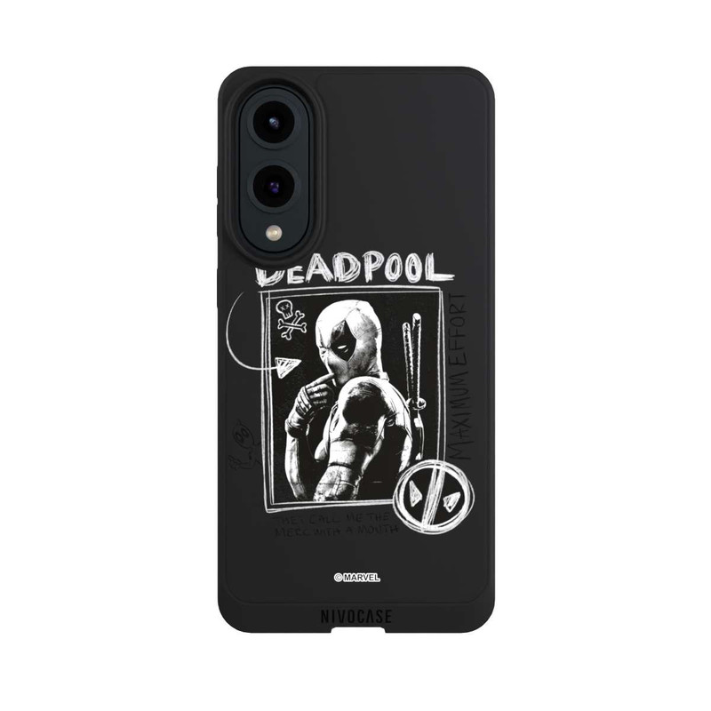 Galaxy S25 Edge NIVOpure Deadpool Transparent