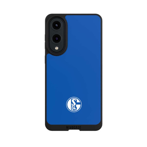 Samsung Galaxy S25 Edge NIVOpure FC Schalke 04 Logo Blau