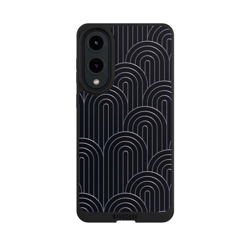Galaxy S25 Edge NIVOpure Art Déco Argent
