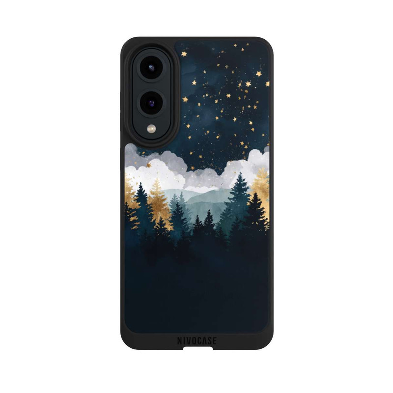 Galaxy S25 Edge NIVOpure nächtlicher Wald Indigo