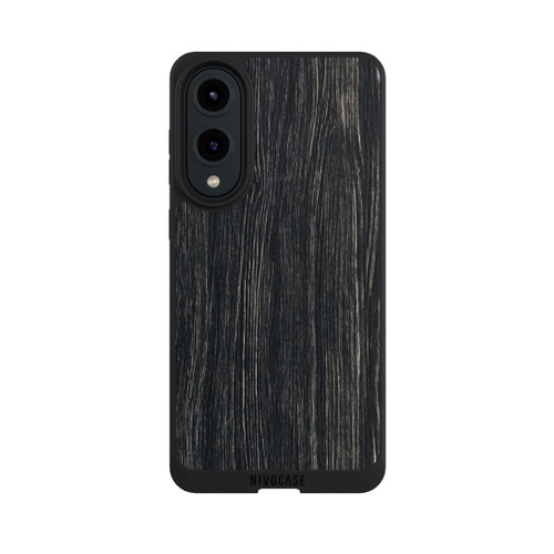 Samsung Galaxy S25 Edge NIVOpure Dunkle Holzstruktur