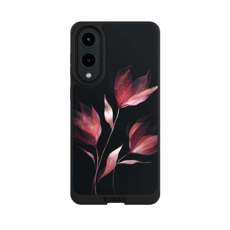 Galaxy S25 Edge NIVOpure Fleur de Bourgogne Négatif