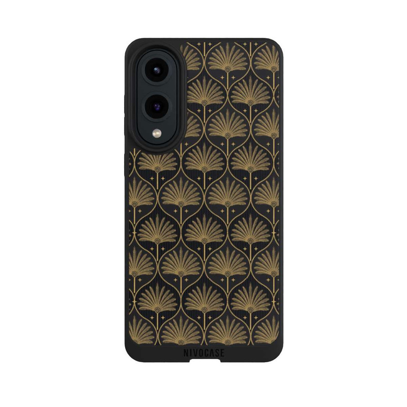 Galaxy S25 Edge NIVOpure Art Deco Blätter