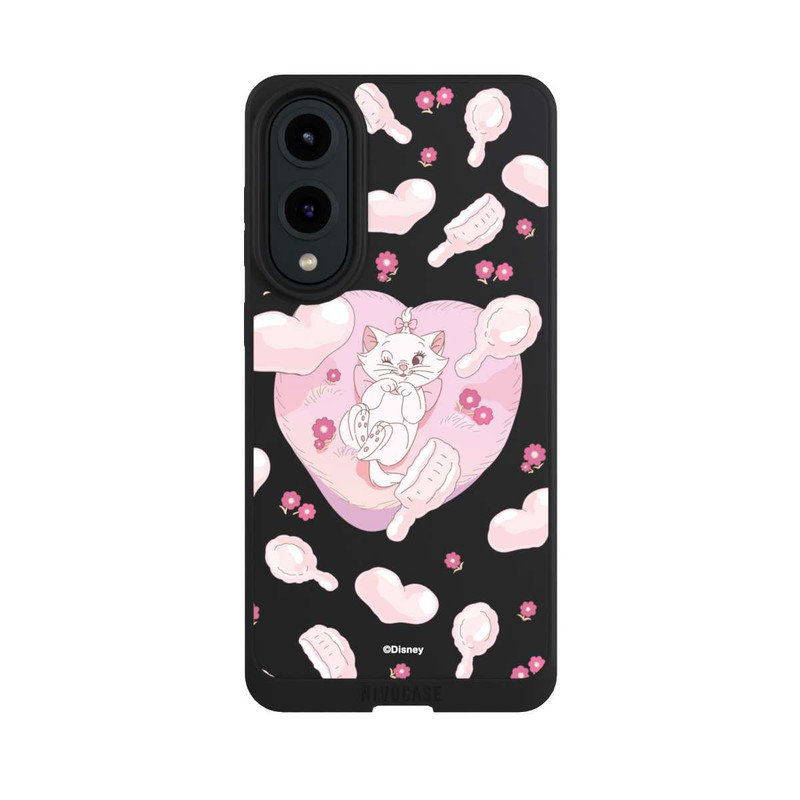Galaxy S25 Edge NIVOpure Aristocats Marie Herzen Pink Transparent