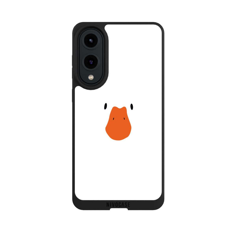Galaxy S25 Edge NIVOpure Visage de canard blanc