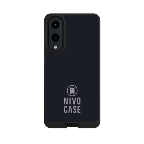 Samsung Galaxy S25 Edge NIVOpure Nivocase Logo Black Grey