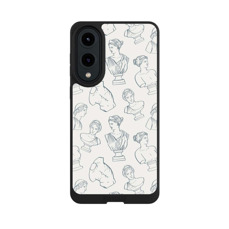 Galaxy S25 Edge NIVOpure Griechische Büsten Art-Déco