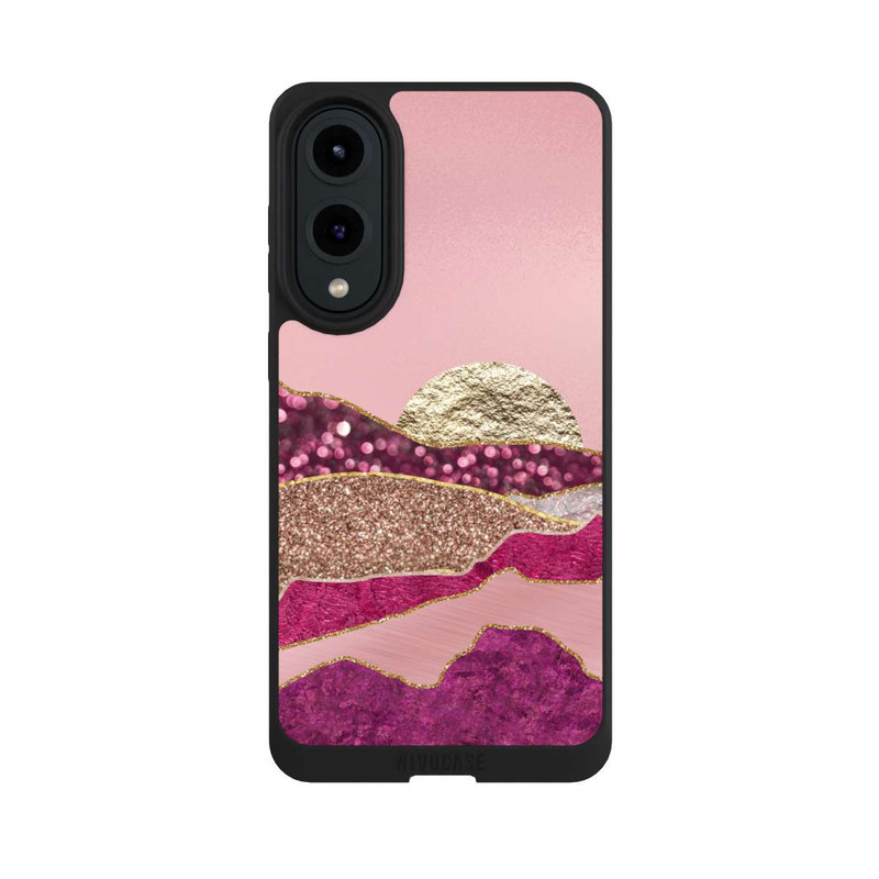 Galaxy S25 Edge NIVOpure Glamour Landscape Rosegold