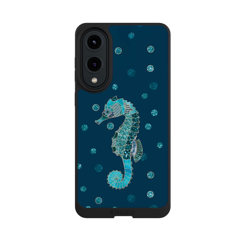 Galaxy S25 Edge NIVOpure Glamour Sea Horse Art