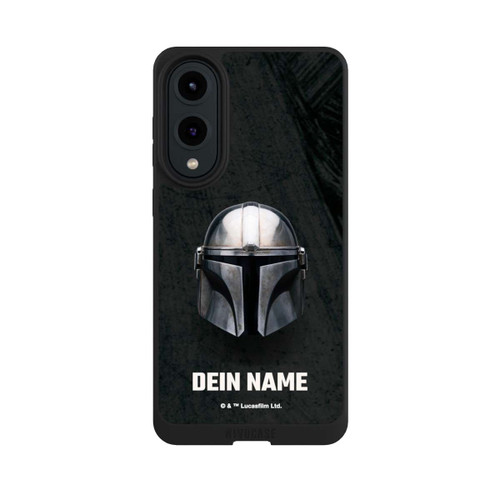 Samsung Galaxy S25 Edge NIVOpure Star Wars Mandalorian Black Helmet Personalisierbar