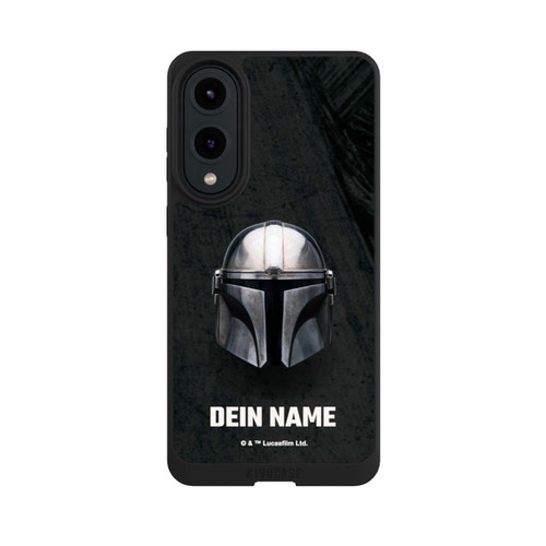 Samsung Galaxy S25 Edge NIVOpure Star Wars Mandalorian Black Helmet personnalisable