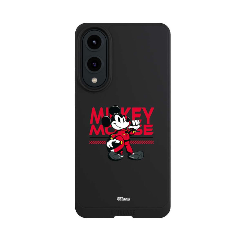 Galaxy S25 Edge NIVOpure Micky Maus Rennfahrer Transparent