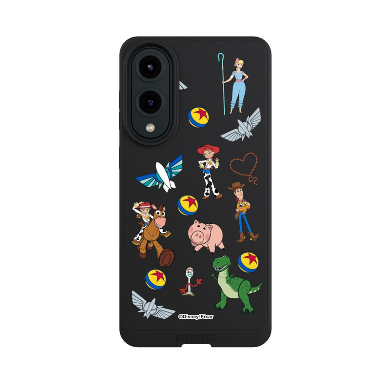 Galaxy S25 Edge NIVOpure Toy Story 5 Hero Toys Pattern Transparent