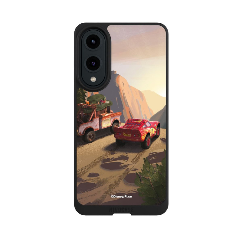 Galaxy S25 Edge NIVOpure Disney Pixar Cars Sunset Lightning McQueen and Mater