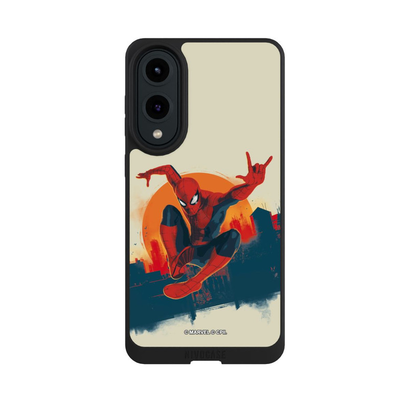 Galaxy S25 Edge NIVOpure Spider-Man Hero Force beige