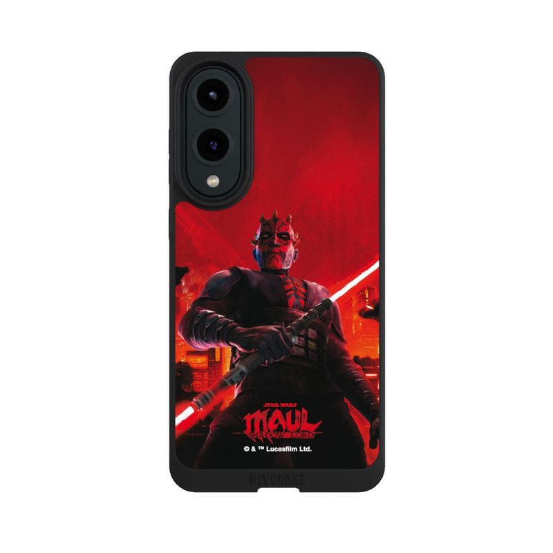 Galaxy S25 Edge NIVOpure Dark Maul avec un Sabre Laser