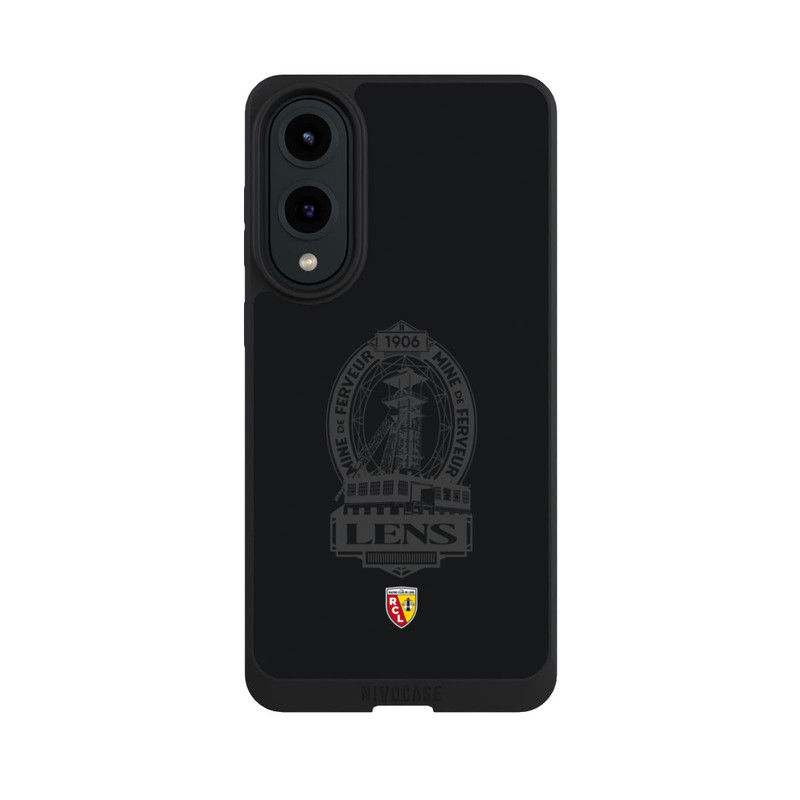 Galaxy S25 Edge NIVOpure RC Lens Mine de Ferveur Emblem schwarz