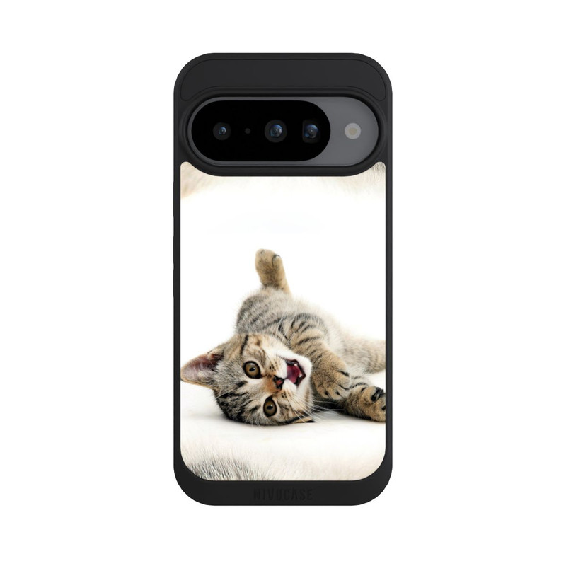 Pixel 10 NIVOpure Cat Rolling around