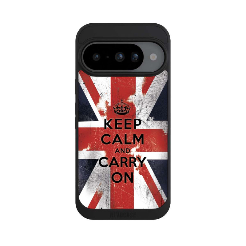 Pixel 10 NIVOpure Keep Calm and Carry on - Anglais