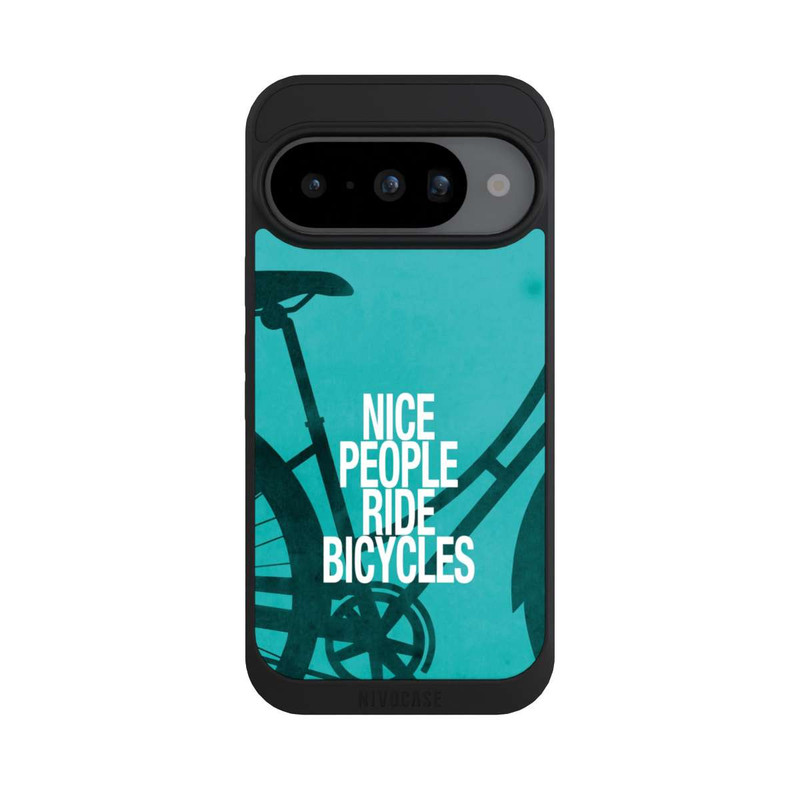 Pixel 10 NIVOpure Nice People Ride Bicycles