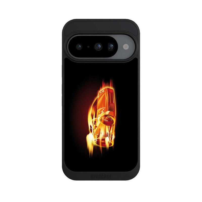 Pixel 10 NIVOpure Burning Car
