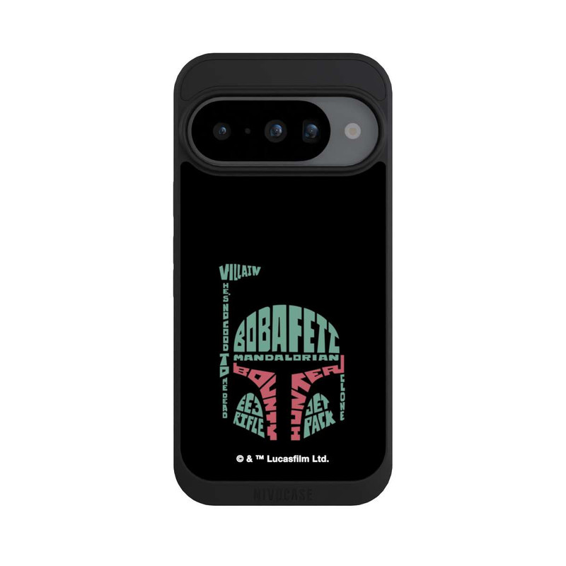 Pixel 10 NIVOpure Boba Fett Typo Graphique