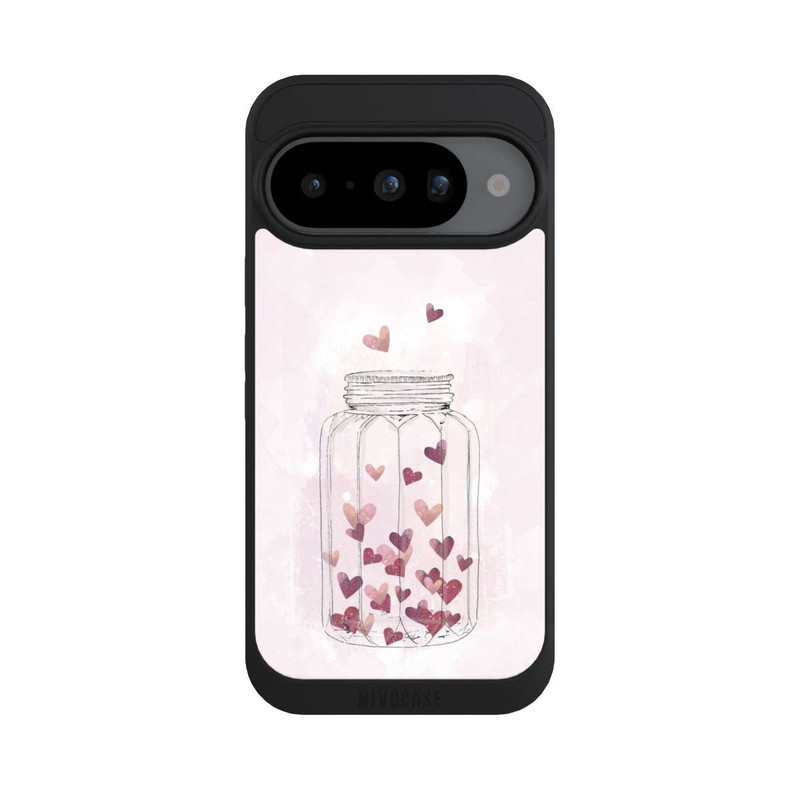 Pixel 10 NIVOpure Herzen im Glas
