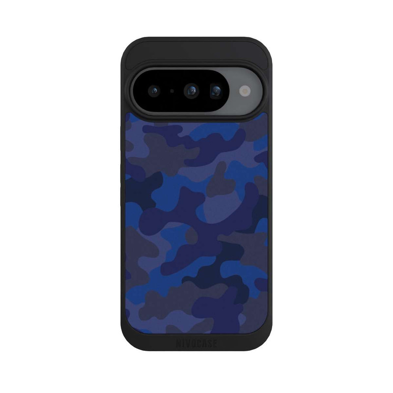 Pixel 10 NIVOpure Camouflage bleu marine