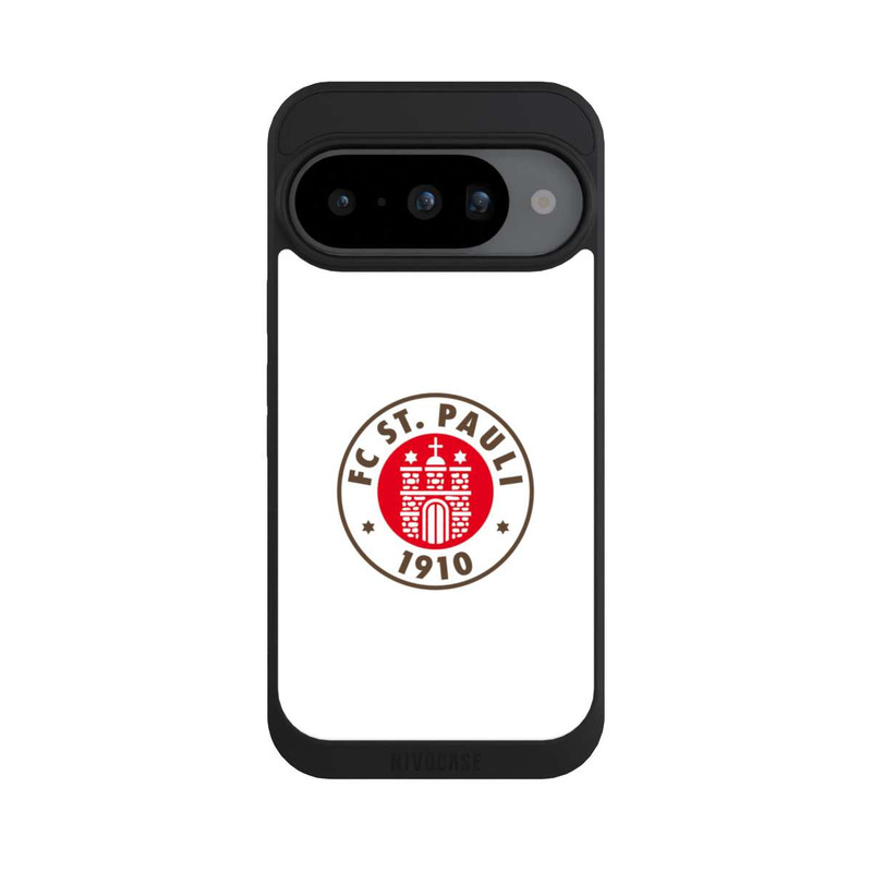 Pixel 10 NIVOpure FC St.Pauli Logo Weiss
