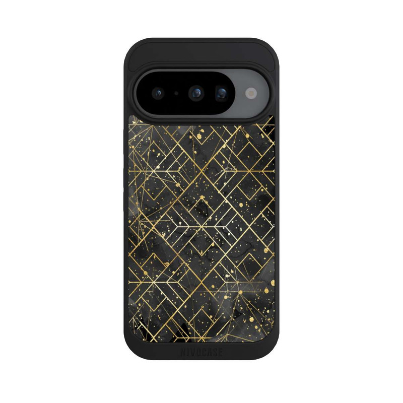 Pixel 10 NIVOpure Marbre Noir Motif de Maille